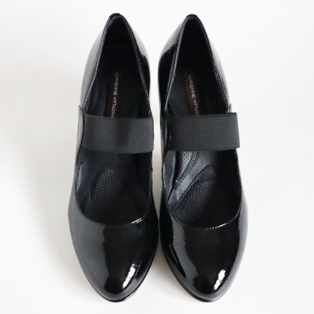 Adrienne Vittadini Womens Shoe Mary Jane Black